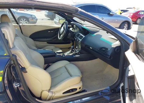 2007 BMW 650I из США, поврежденный, VIN WBAEK13517CN81236